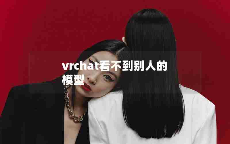 vrchat看不到别人的模型