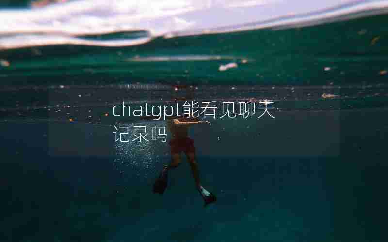 chatgpt能看见聊天记录吗