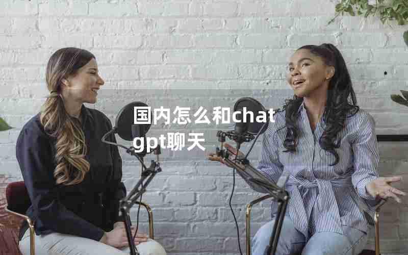 国内怎么和chat gpt聊天