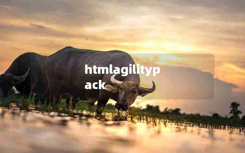 htmlagilitypack