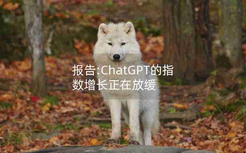 报告:ChatGPT的指数增长正在放缓