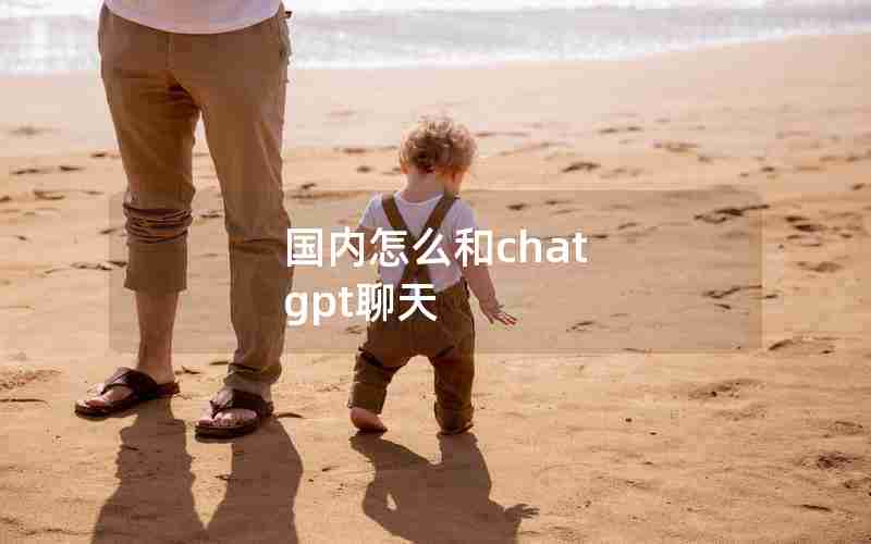 国内怎么和chat gpt聊天